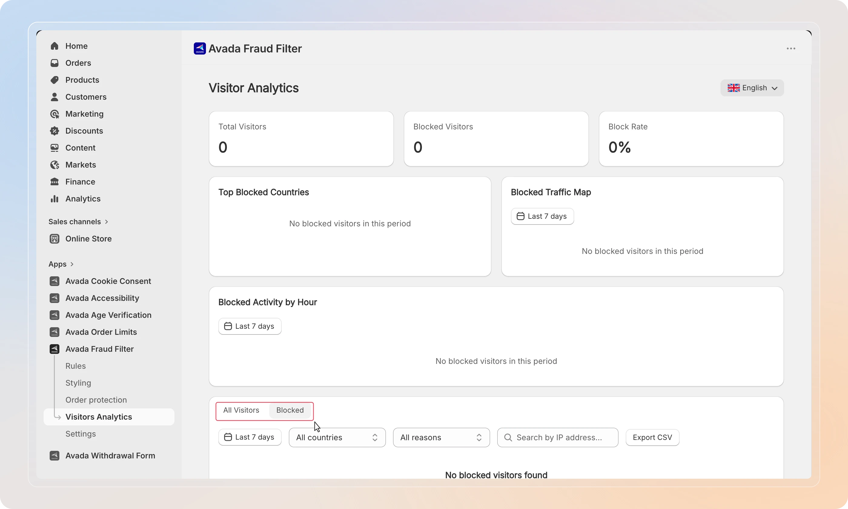 Explore visitor logs
