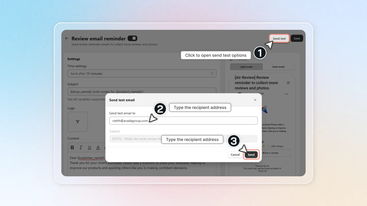 Air Reviews screenshot