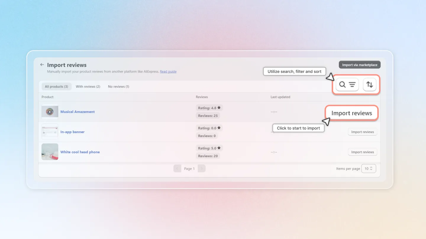 Air Reviews screenshot