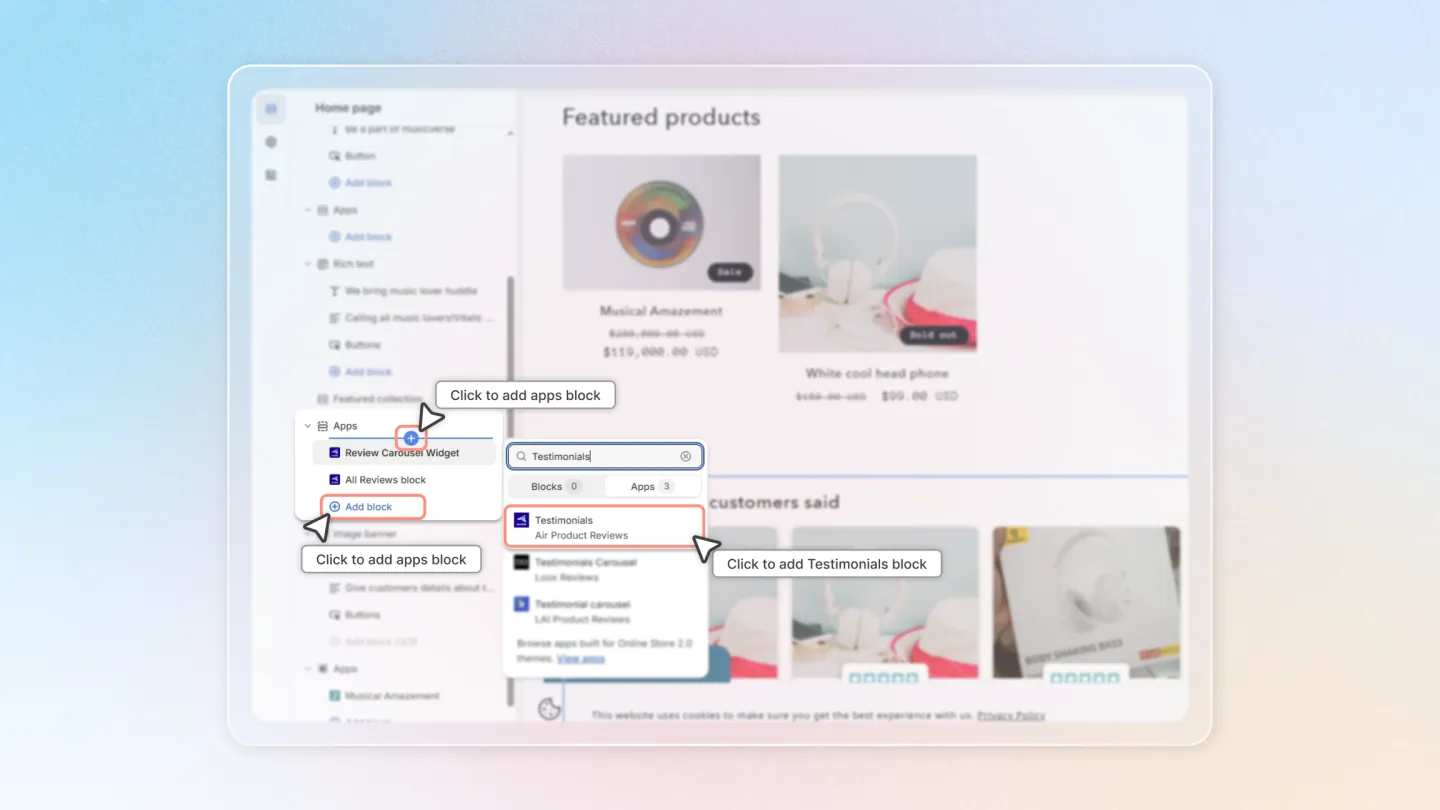 Air Reviews screenshot