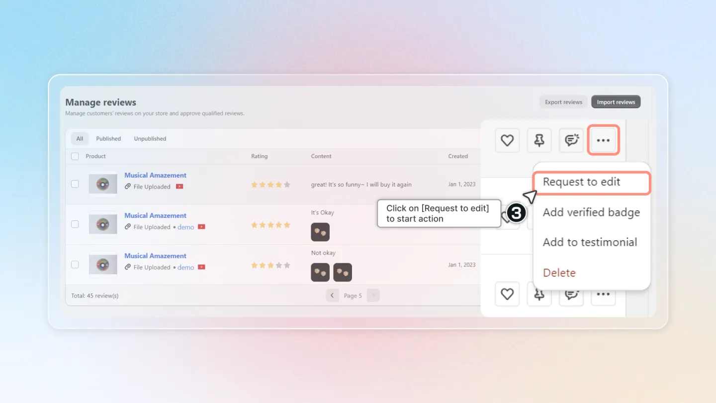 Air Reviews screenshot