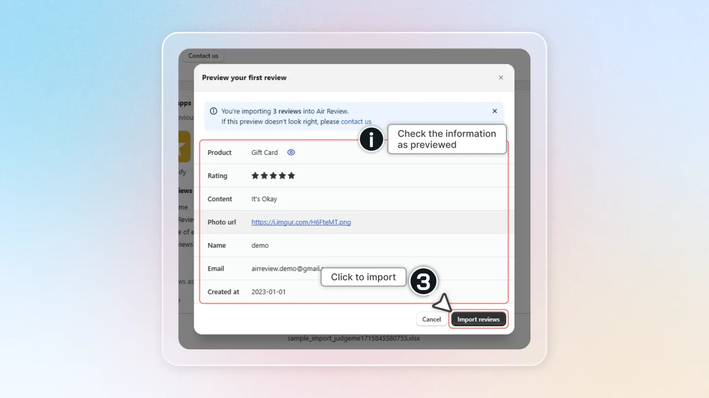 Air Reviews screenshot