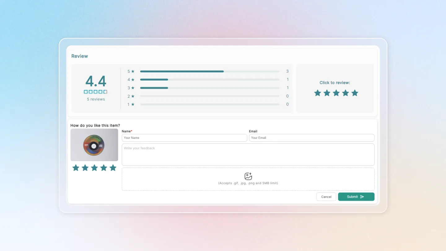 Air Reviews screenshot