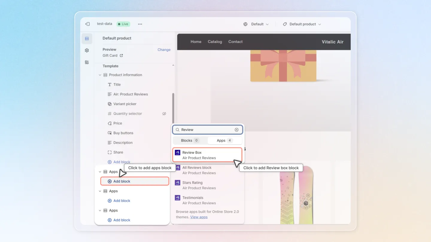 Air Reviews screenshot