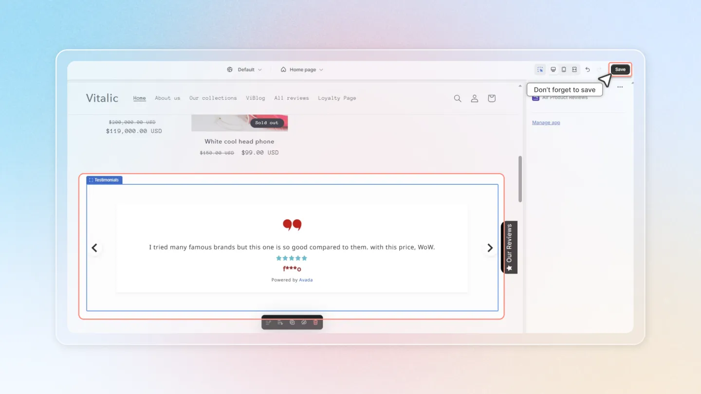 Air Reviews screenshot