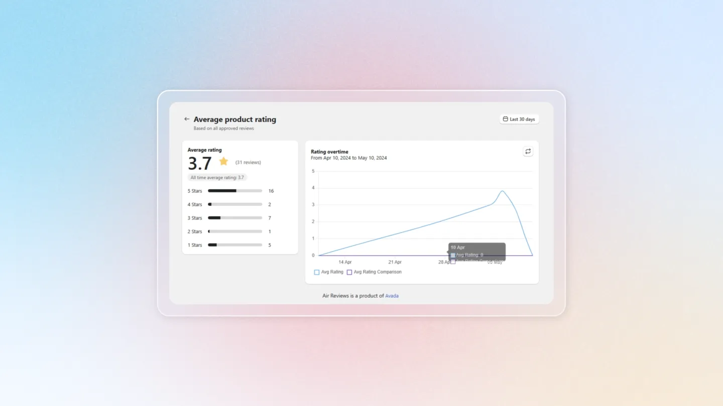 Air Reviews screenshot