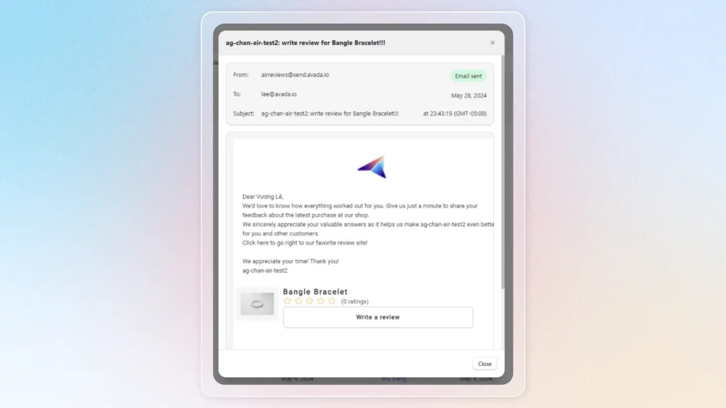 Air Reviews screenshot