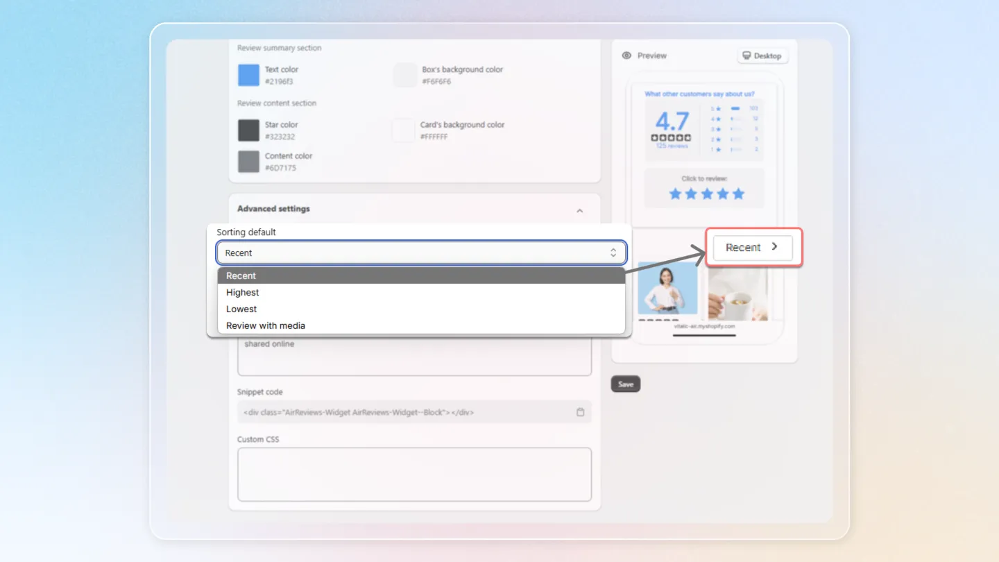 Air Reviews screenshot