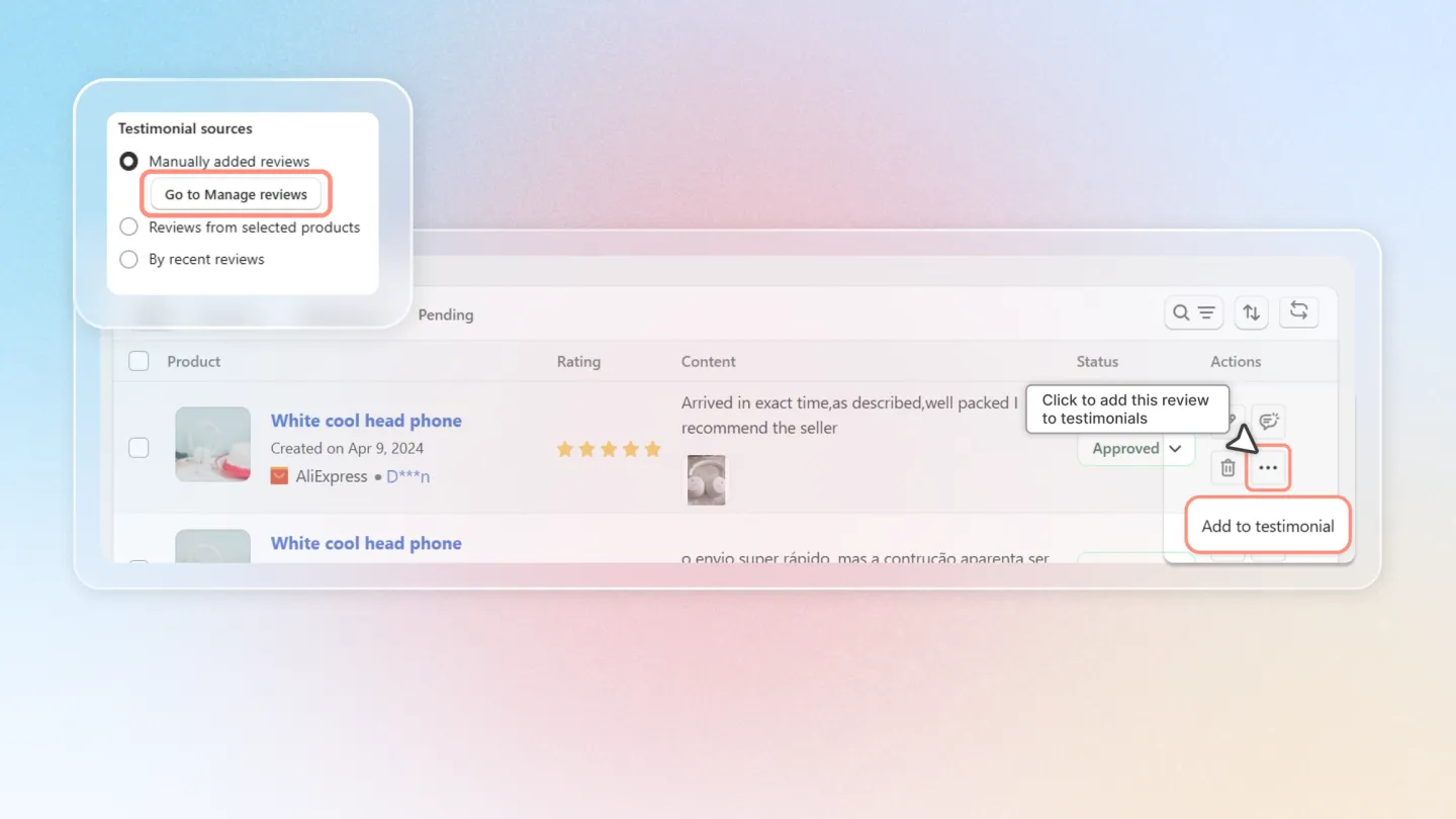 Air Reviews screenshot