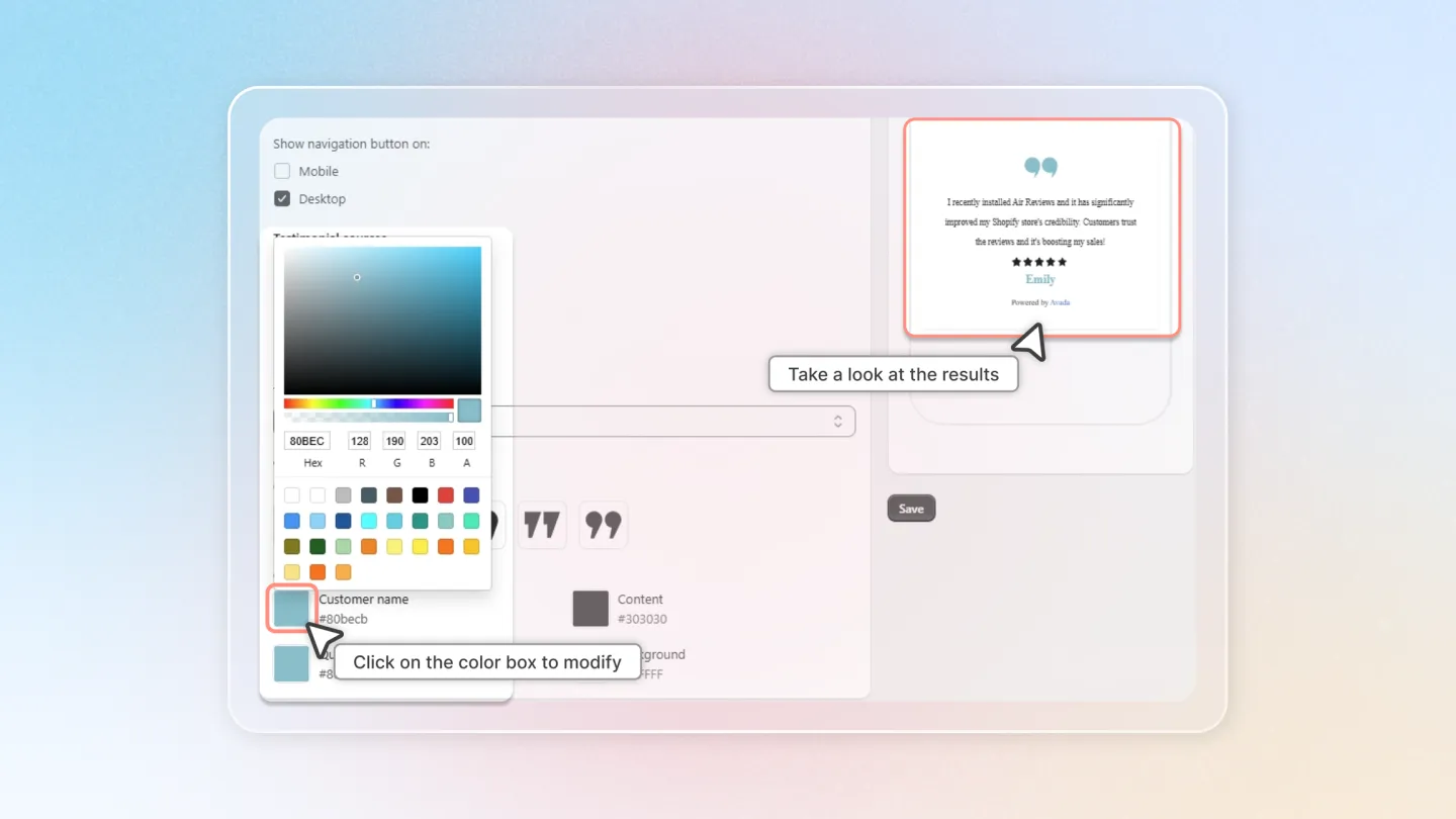 Air Reviews screenshot
