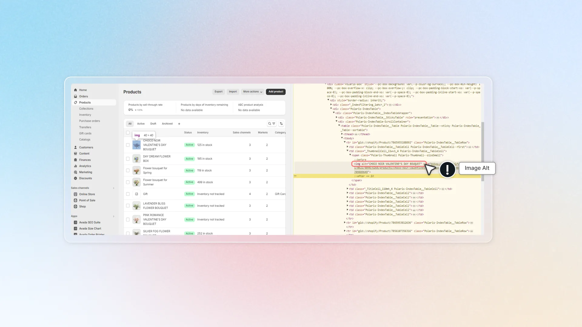 How to check Alt Image