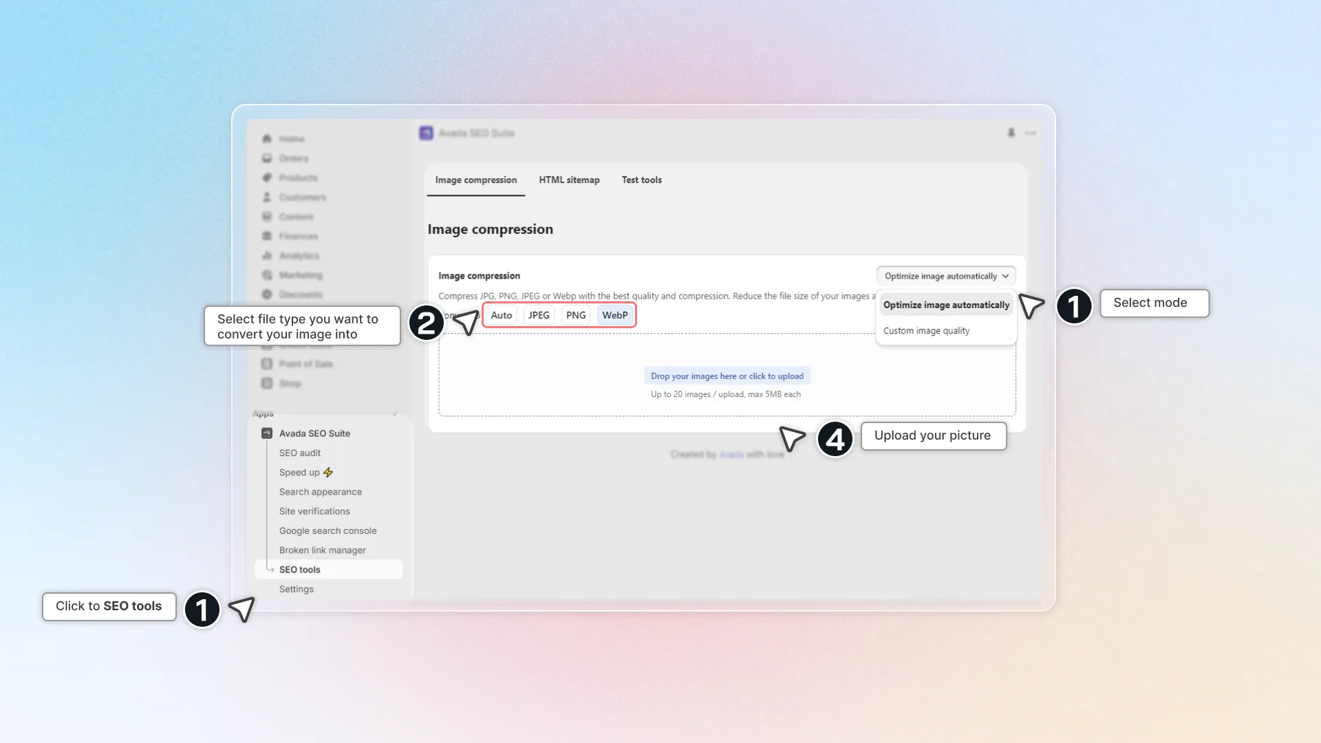 how to compress images