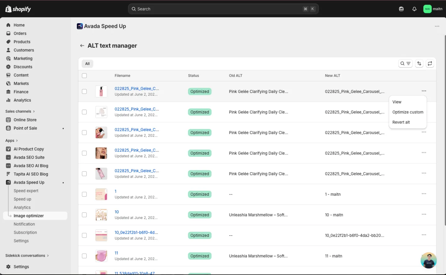alt-text-optimizer screenshot 3