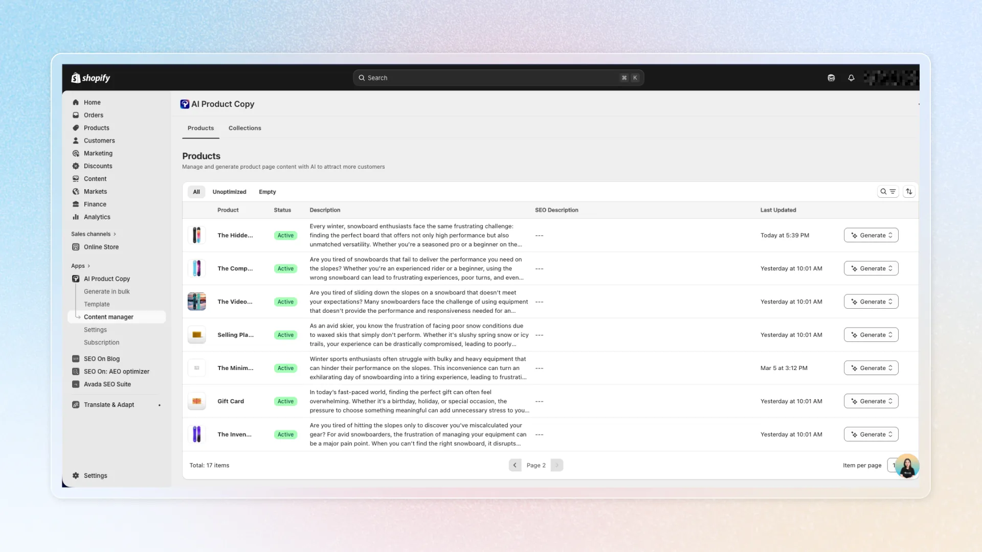 Apccontentmanager