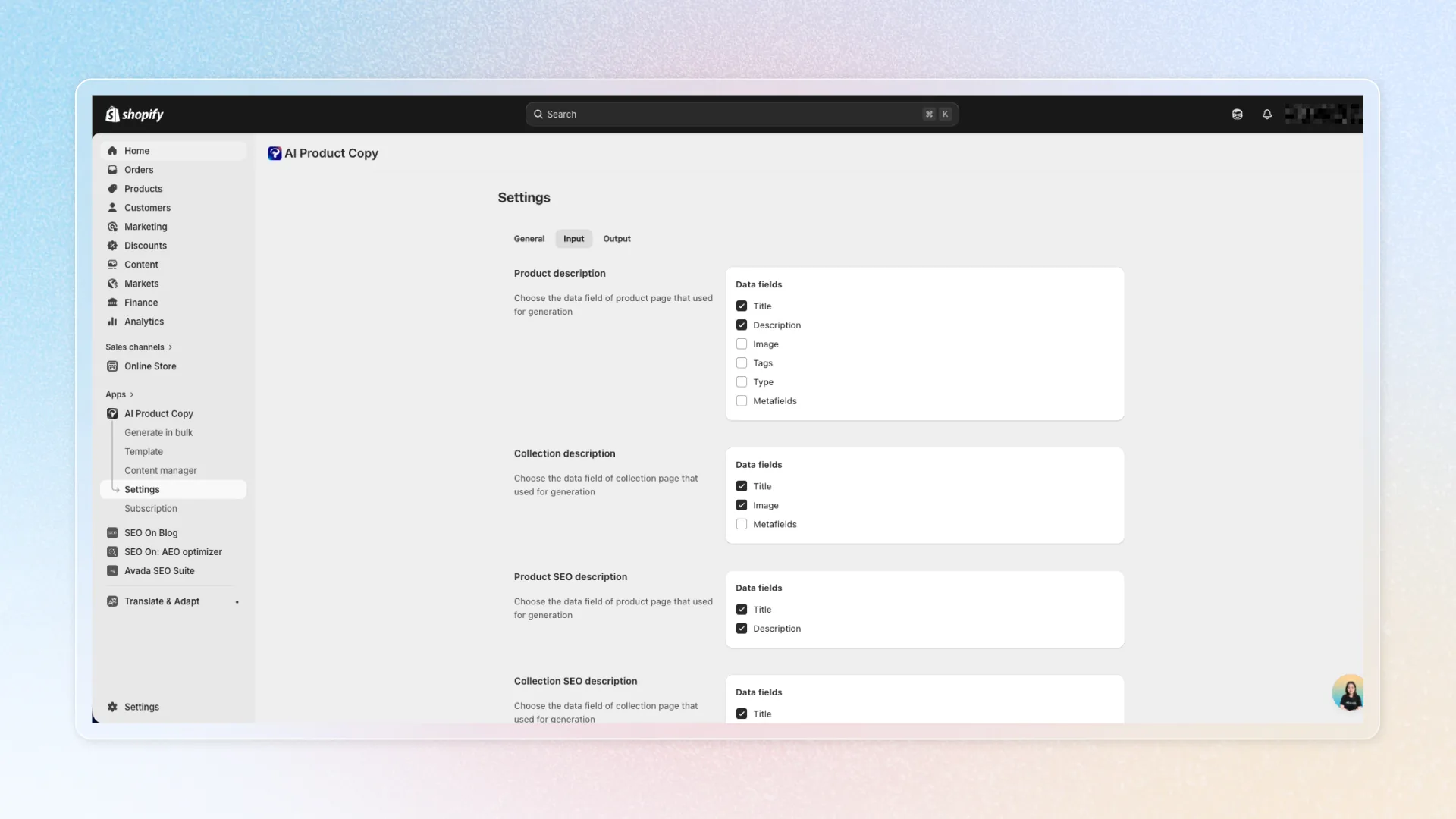 Apcsettings