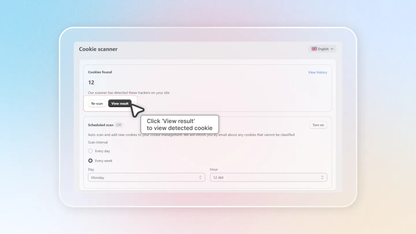 Enter store password