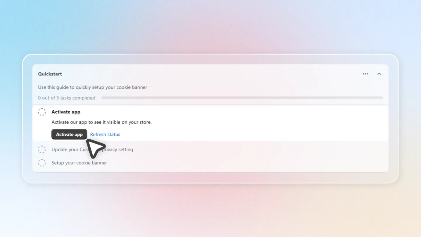Update customer privacy