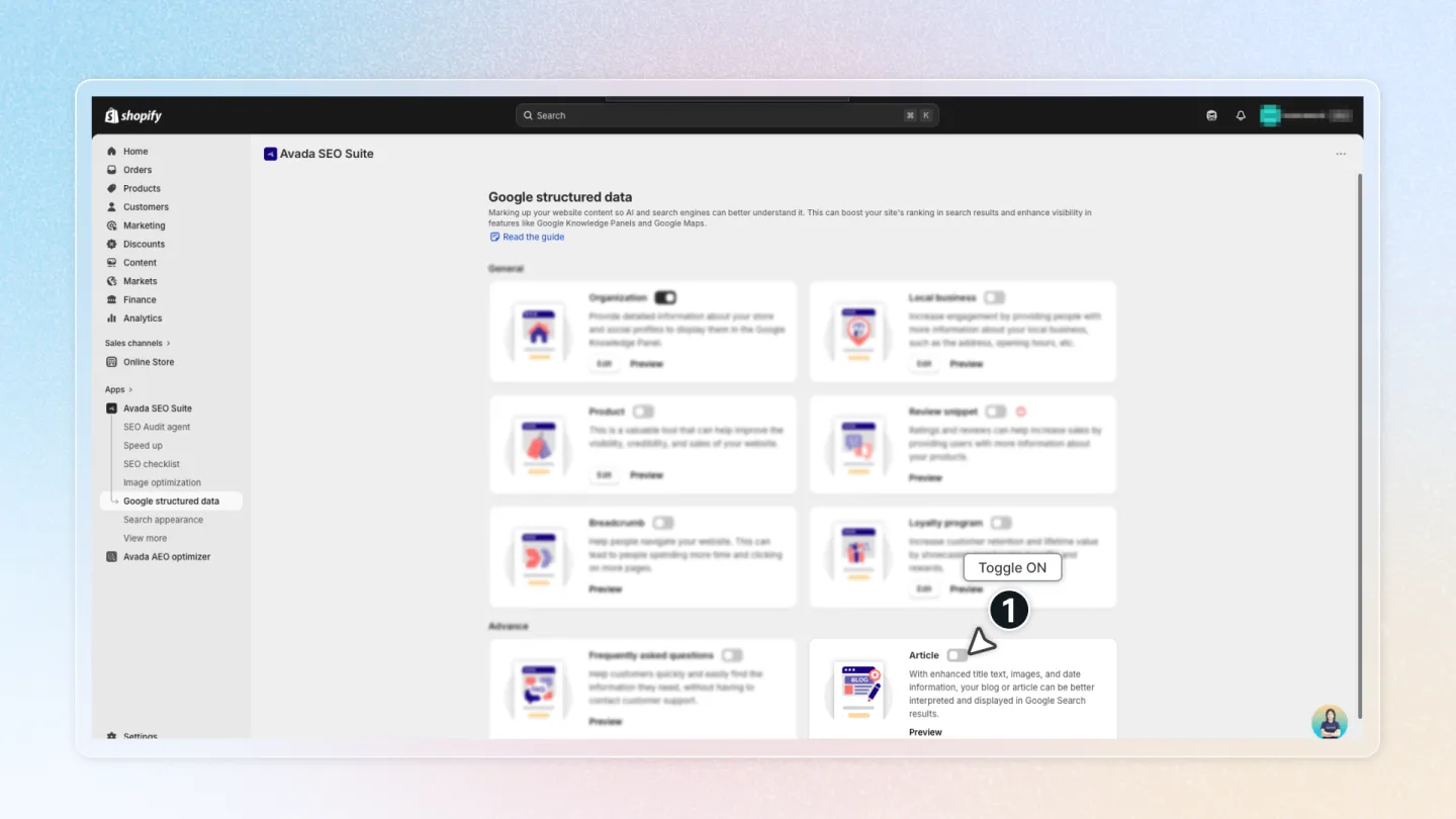 how to set up google structured data for blogs