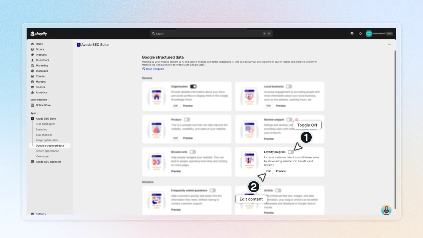 How to set up Google structured data for a loyalty program