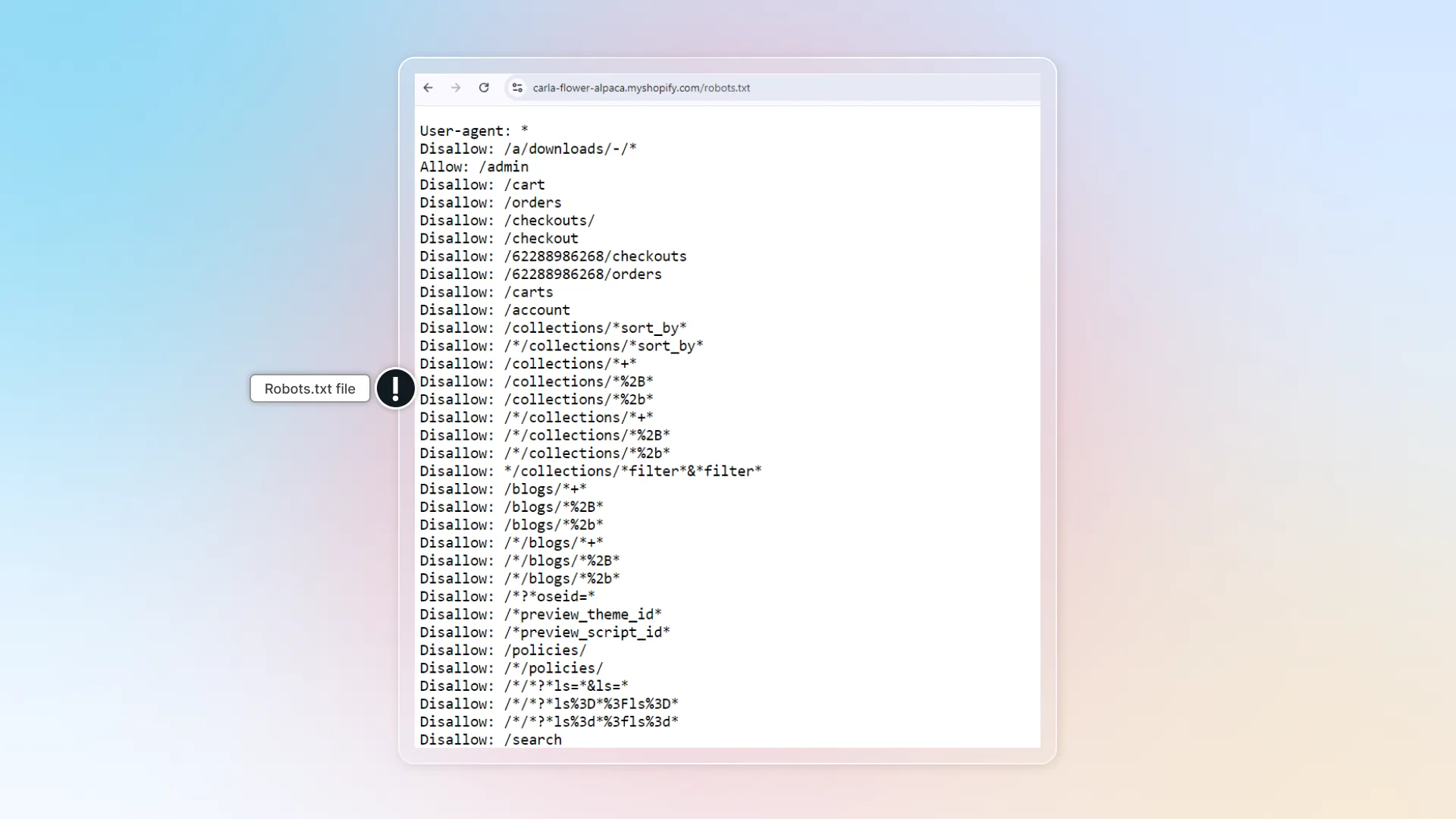 How robots file look