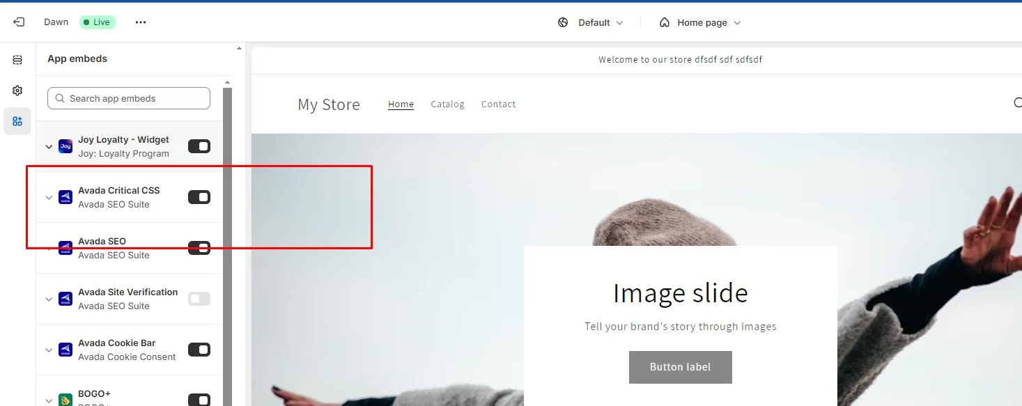 Site look broken after this feature?