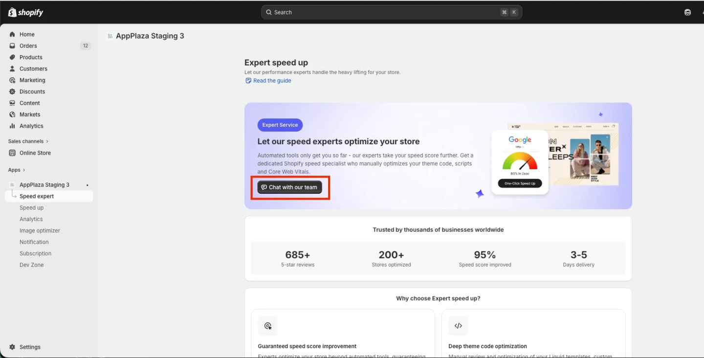 speed-expert screenshot 2