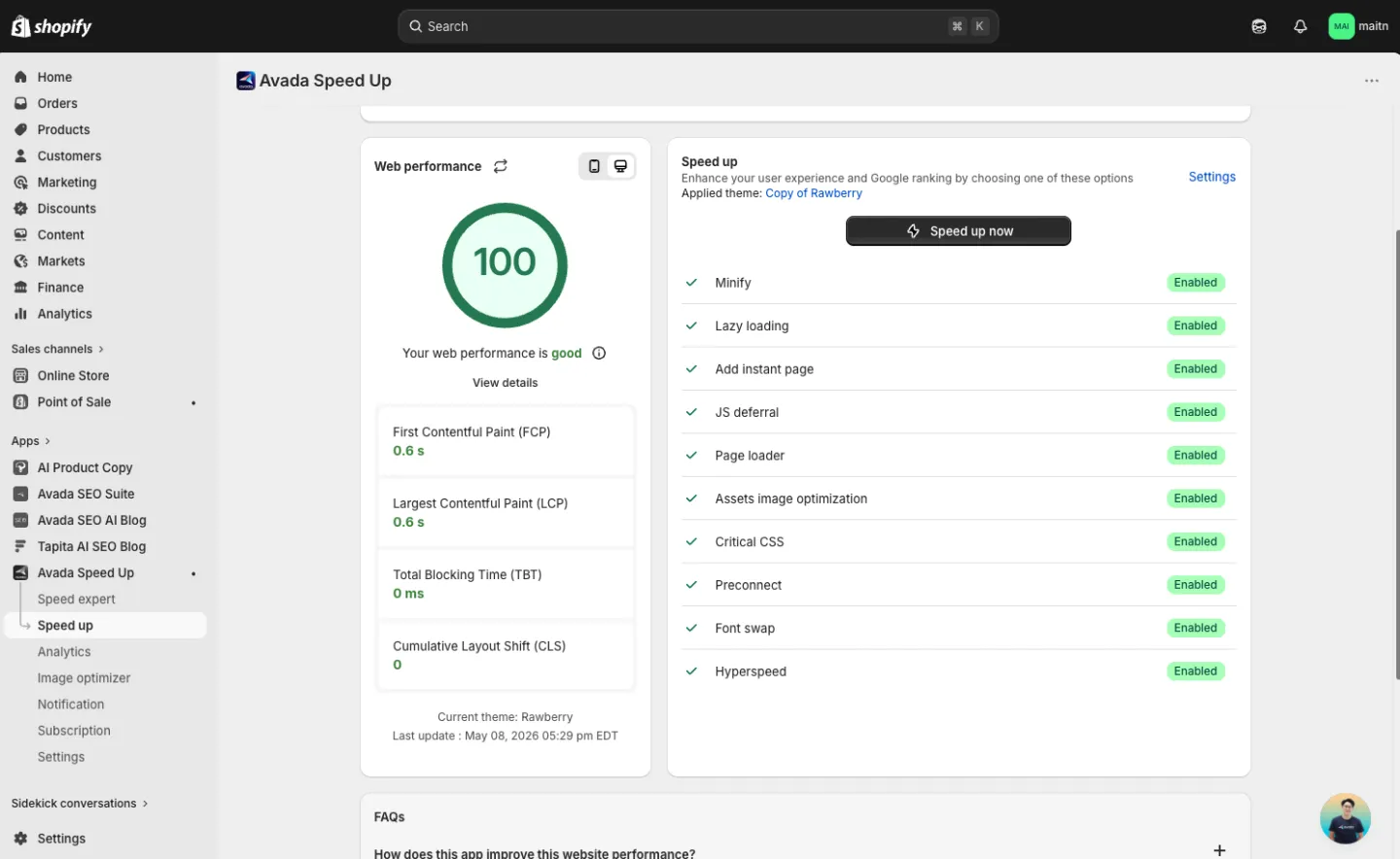 speed-up screenshot 2