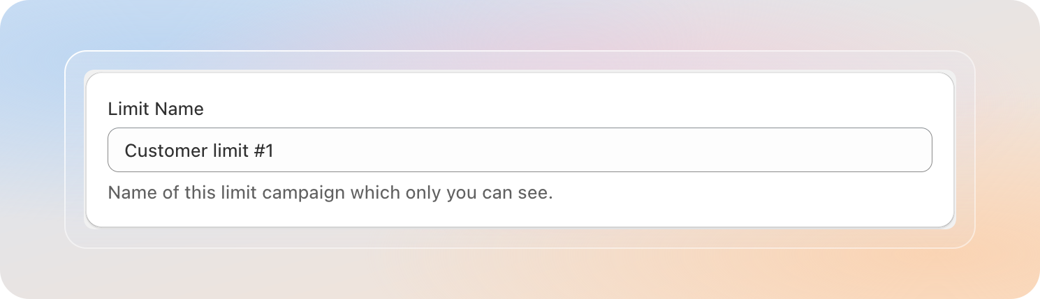 Name the limit
