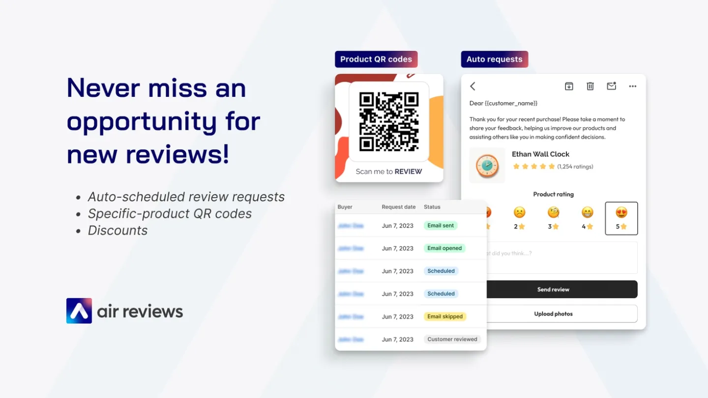 Comprehensive collect reviews tool