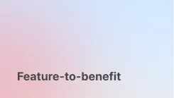 Translates technical features into practical customer advantages